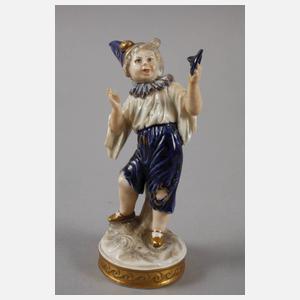 Volkstedt Bettelkind mit Maske