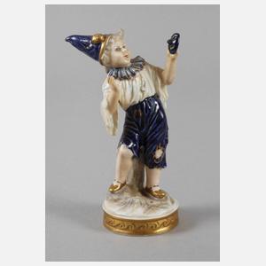 Volkstedt Bettelkind mit Maske