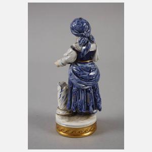 Volkstedt Bettelkind mit Tambourin