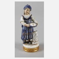 Volkstedt Bettelkind mit Tambourin111