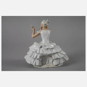 Wallendorf "Balletteuse mit Spiegel"