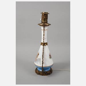 Großer Lampenfuß mit Amorettenmotiv