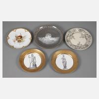 Konvolut Zierteller111