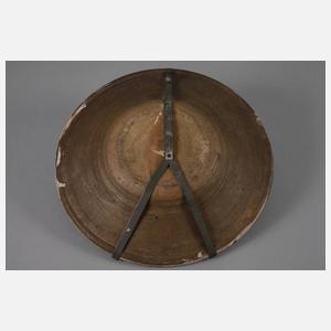 Fayenceteller mit Vogelmotiv