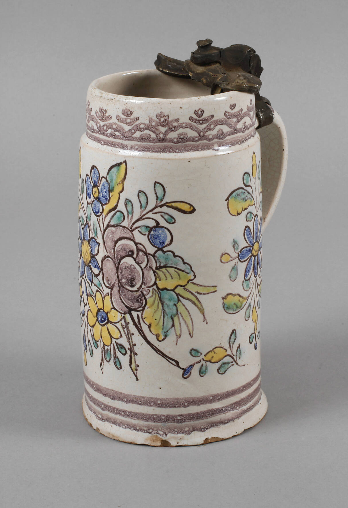 Fayence Walzenkrug Gmunden