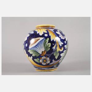 Italien Portraitvase Majolika