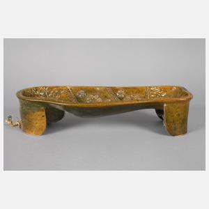 Bäuerliche Backform als "Fatschenkind"