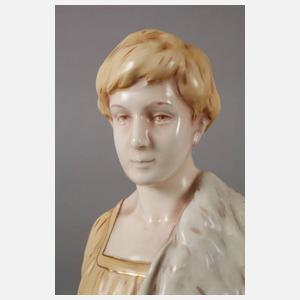 Royal Dux große Figur Hirte