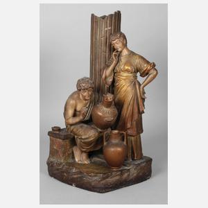 Übergroße Figurengruppe