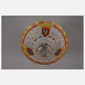 Feines Wappenglas Frankreich