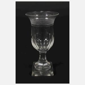 Fünf Weingläser Biedermeier