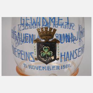 Große Pokalvase Historismus