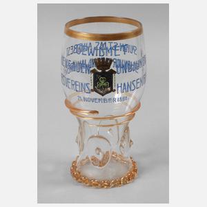 Große Pokalvase Historismus