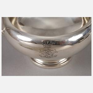 Österreich Silberschale aus Adelsbesitz