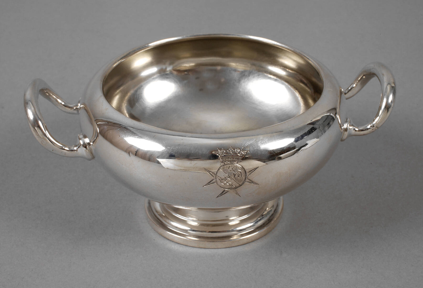 Österreich Silberschale aus Adelsbesitz