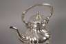 Silber Teekanne mit Rechaud