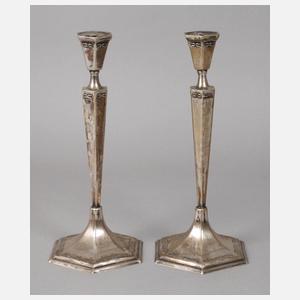 Paar Silberleuchter