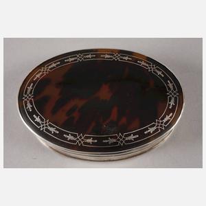 Englische Silberdose