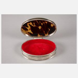 Englische Silberdose