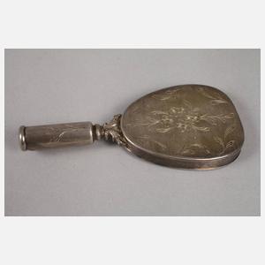 Silber Schminkspiegel Italien