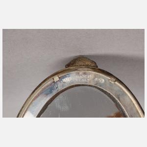 Silber Schminkspiegel Italien