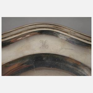 Silber große Fleischvorlegeplatte