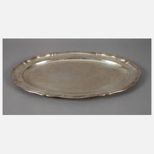 Silber große Fleischvorlegeplatte