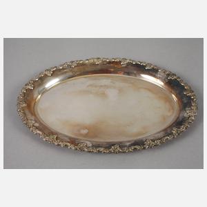 Silber Zucker-/Sahneset