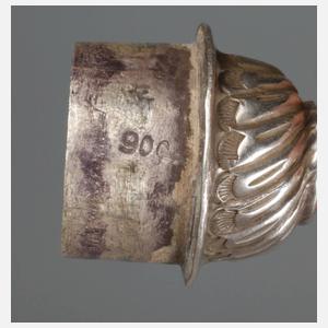 Judaica Besamimbüchse Silber