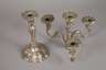 Silber Paar Kandelaber im Rokokostil