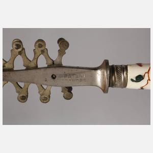 Zwei Vorlegeteile Patent Zander