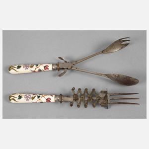 Zwei Vorlegeteile Patent Zander