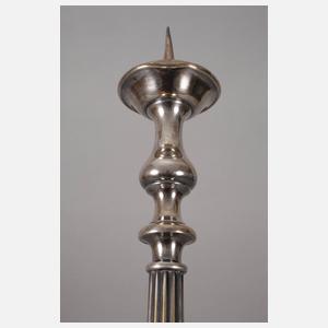 Paar große Altarleuchter