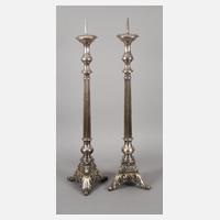 Paar große Altarleuchter111