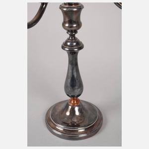 Christofle Paar vierflammige Kandelaber