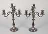 Christofle Paar vierflammige Kandelaber