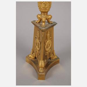 Paar qualitätsvolle Bronzegirandolen