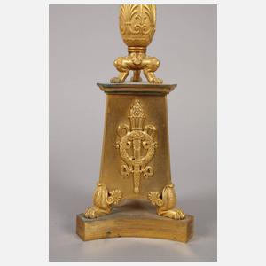 Paar qualitätsvolle Bronzegirandolen