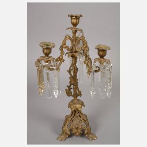 Paar Kerzenleuchter Messing