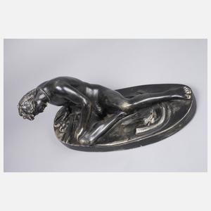 Antikisierende Bronze ”Sterbender Gallier”