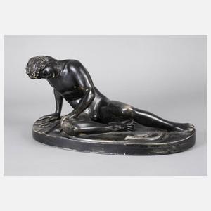 Antikisierende Bronze ”Sterbender Gallier”
