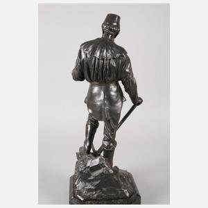 Friedrich Johann Reusch, große Bergmannsfigur