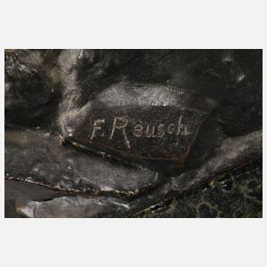 Friedrich Johann Reusch, große Bergmannsfigur