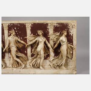 Großes Stuckrelief Gebrüder Micheli Berlin