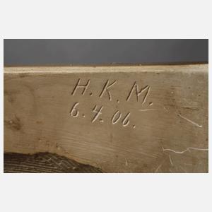 Großes Stuckrelief Gebrüder Micheli Berlin