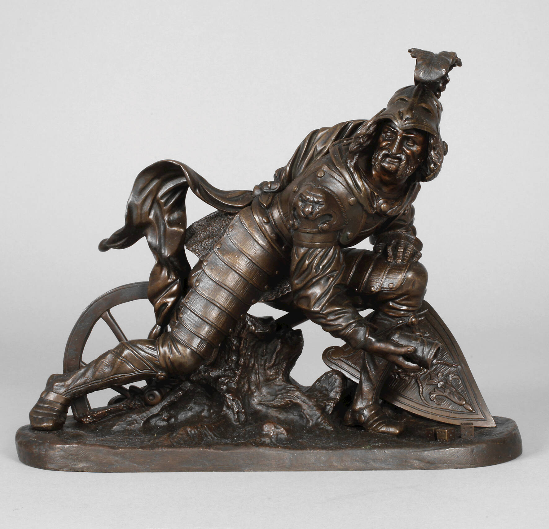 Landsknecht beim Würfeln