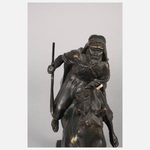 Orientalischer Krieger zu Pferde