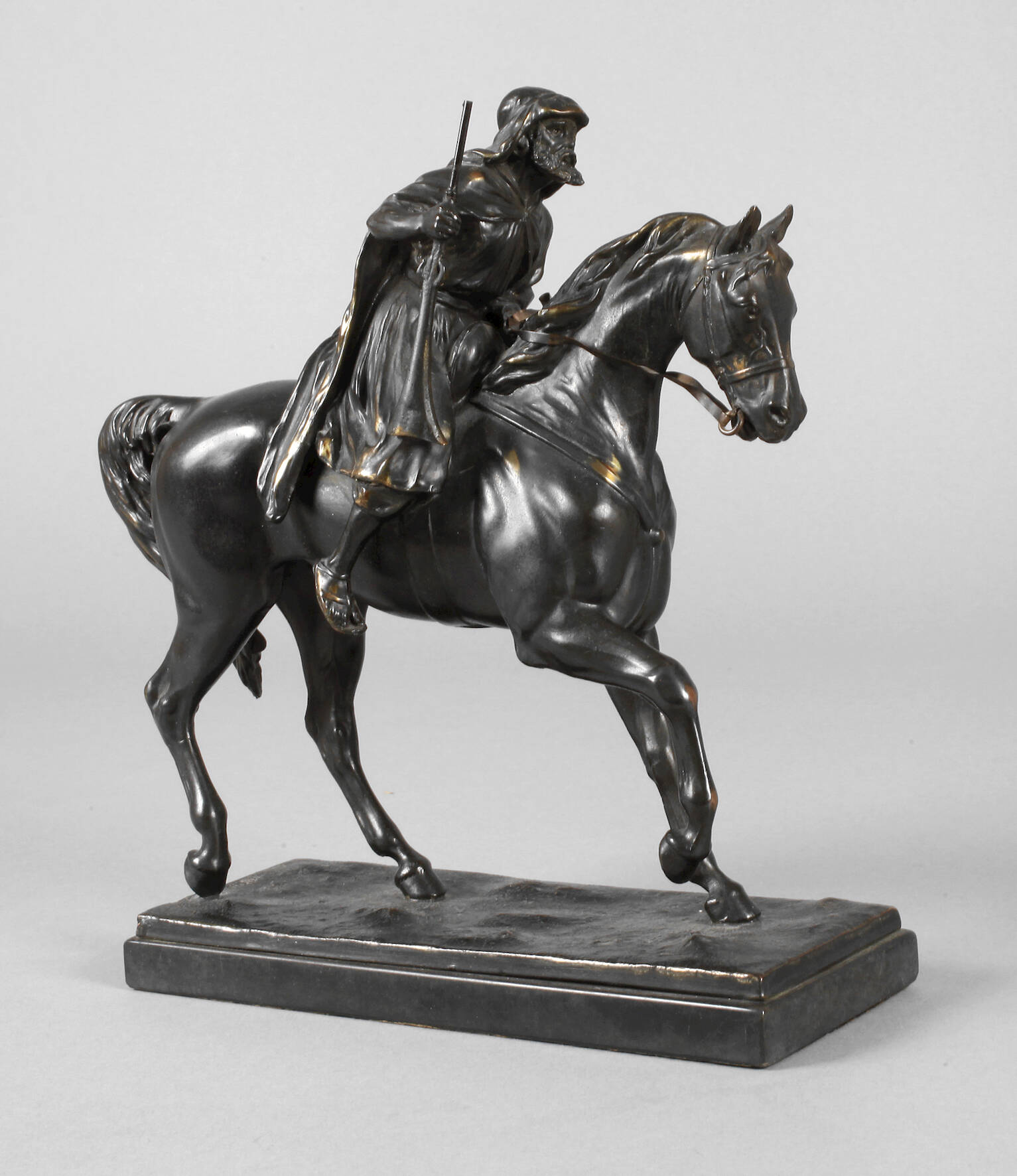 Orientalischer Krieger zu Pferde