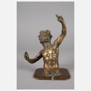 Halbdarstellung des Faunes aus Pompeji