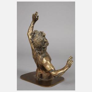 Halbdarstellung des Faunes aus Pompeji